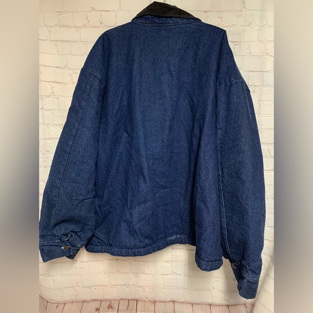 Vintage Bob Barker Jean Blanket Lined Chore Coat Jacket Size 3XL​ - Picture 5 of 6